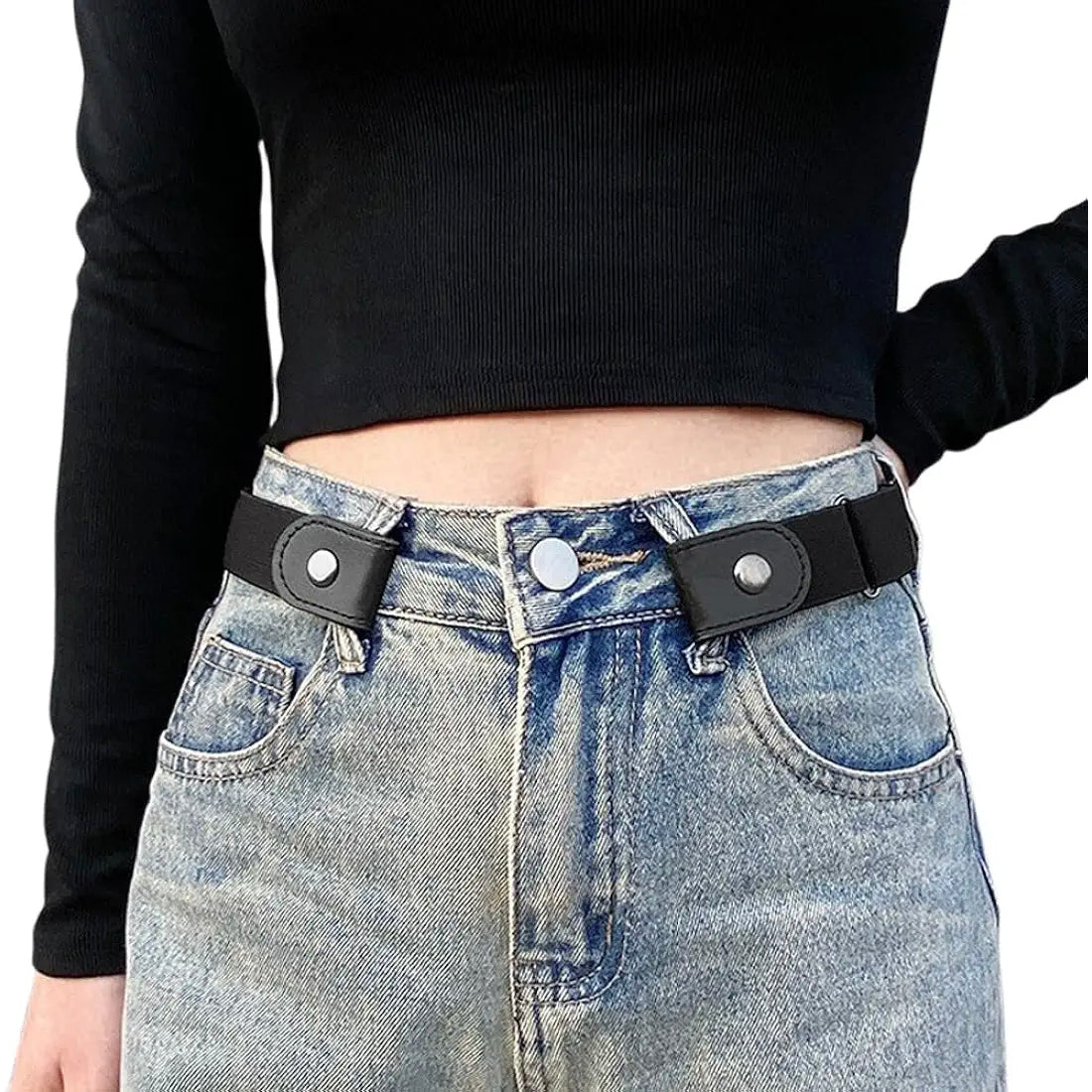 Buckle Free Elastic Belt