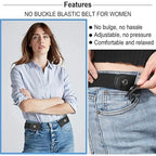 Buckle Free Elastic Belt