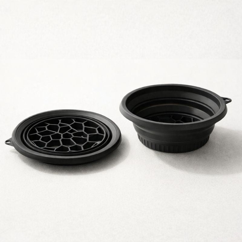 Foldable Face ice plunge Bowl